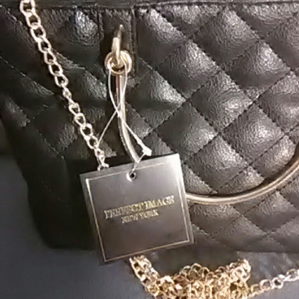 Small black handbag